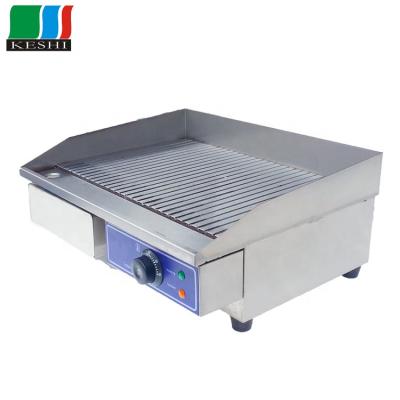 China RV Commercial Fluted Dish Model Full Electric Griddle for sale