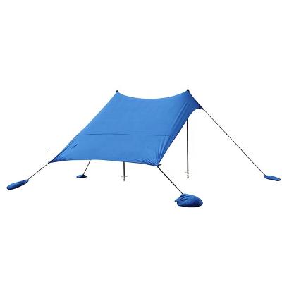 China Extended Type Outdoor Portable Sun Shelter Portable Sun Shelter Sun Shelter OEM Beach Tent Sun Shelter Sun Shelter Rain Beach Tent with Sand Anchor for sale