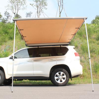 China Straight tying type anutomatic side tent OEM car roof awning car roof side tent annex tent outdoor camping part for sale