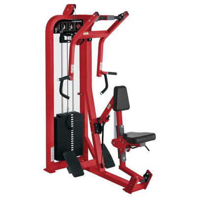 China Commercial Use Pin Loaded Fitness Equipment Back Exercise Machine Laid Row Gym Equipment for sale