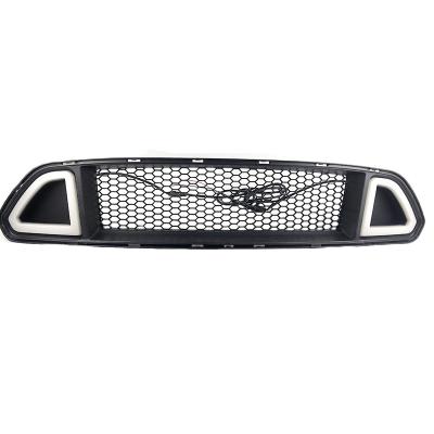 中国 ABS Front Mash Grill With Led Light White Red Color Fit For Ford Mustang 2015-2017 ABS Matte Black Grille 販売のため