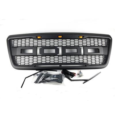 中国 ABS Front Bumper Grille Raptor Grille Racing Grill With LED Light For Ford F150 2004 2005 2006 2007 2008 ABS 販売のため