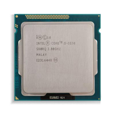 China Desktop Desktop CPU 3.0GHz 22NM 77W LGA 1155 I5-3330 For Intel 3550 Core Processor CPU 3340 333S 3340S 3350P 3450 3450S Core CPU for sale