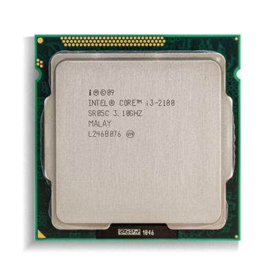 China Desktop CPU i3 for Intel Core i3-2100 SR05C Processor 3.1GHz 65W Dual Core LGA 1155 for sale