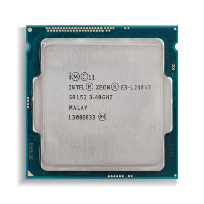 China Server Server CPU E3-1240V3 for Intel xeon CPU 3.4GHz 22NM 80W LGA 1150 CPU CPUs for sale