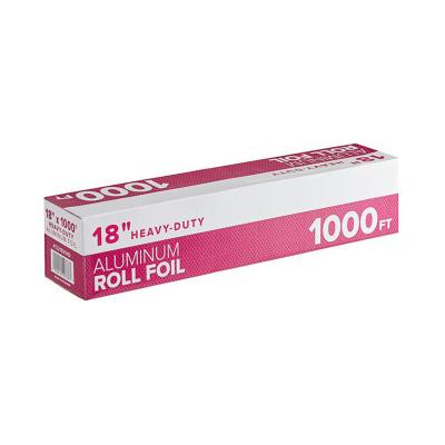 China Hot Sale 8011 Aluminum Foil Food Paper Household Kraft Aluminum Foil Rolls For Food Wrapping for sale