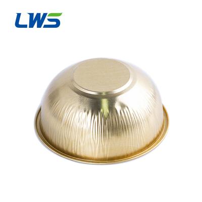 China LWS-RC115 330ml Widely Used Wholesale Disposable Aluminum Foil Baking Cups With Lid for sale