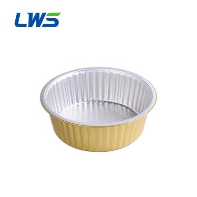 China LWS-RC250B 3000ml widely used colored smoothwall foil wrap around cake molds with lid for sale