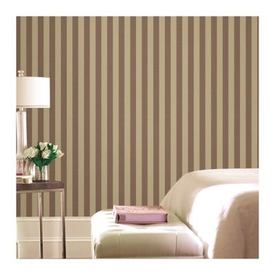 China China Supplier New Products Modern Custom Stripe Designs Nonwoven Wallpaper For Walls for sale