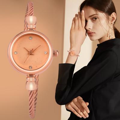 China Non-specific high quality luxury ladies watches thin black quartz wrist watch strap minimalist bracelet watch for girls for sale