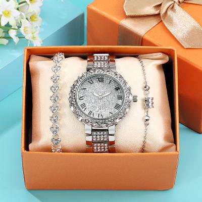 China Unspecific Reloj De Mujer Quartz Wrist Watch Most Popular Ladies Gift Suit Bracelet Women Watch Set for sale