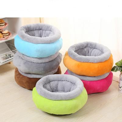 China Hot Selling Soft Removable Cover Amazon Sleep Cloth High Loft Dog Bed Cushion Pillow Plush Dog Beds Pet Bed for sale