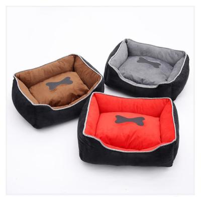 China Wholesale Customized Oxford Pet Bed Dog Bed Sofa Pet Supplies Eco Friendly Heating Dog Bed for sale