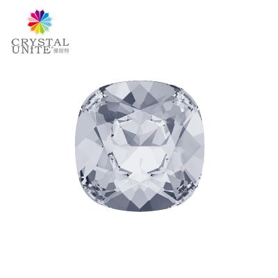 China Pointback Clear Crystal Fancy Rhinestones Square Shape U4470 Cushion Square for sale