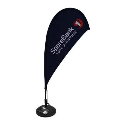 China Custom Frame Table Flag Flying Advertising Flag Steering Wheel In Stock for sale