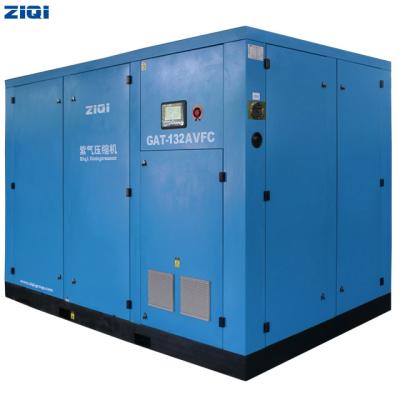 China Nice Sale 132KW Lubricated Three Phase Rotary Screw Air Compressor For Driving Rock Drill for sale