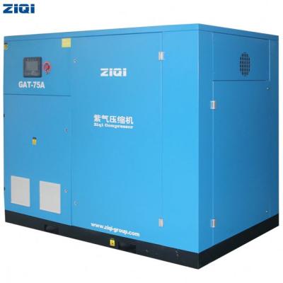 China Lubricated Top Sale 7bar Two Stage Screw Air Compressor For Sewage Faciilties for sale