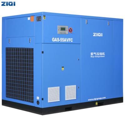 China VSD Type Lubricated Rotary Type Screw Air Compressor For Cement for sale