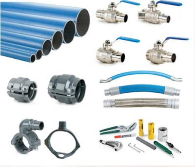 China Rigid Aluminum Hose 100mm Best Price Compressed Air Hose and Fittings for sale