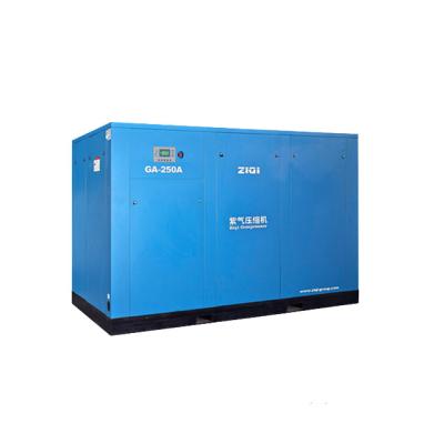 China Lubricated 250kw equal to atlas copco air compressor IE4 motor for sale