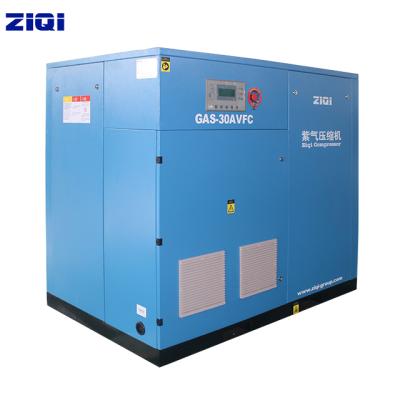 China Lubricated 40HP 30kw Industrial Screw Type Air Compressor Screw Air Compressor Prices for sale