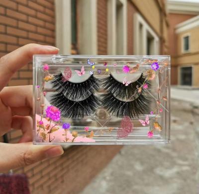 China seller 25mm wholesale dramatic mink lashes pink 25mm mink lashes3d lashbox mounted gold lash box for sale