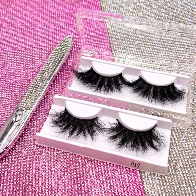 China 25mm 25mm Dramatic Mink Eyelash False Lashes Different Lashes Healthy Mink Lashes Custom Packaging for sale