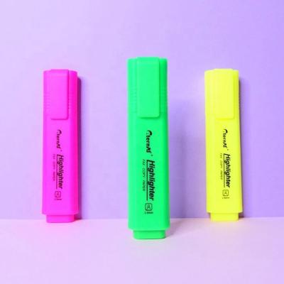 China School New Fashion Fluorescent Color Highlight Bar Luminous Marker Pen for sale