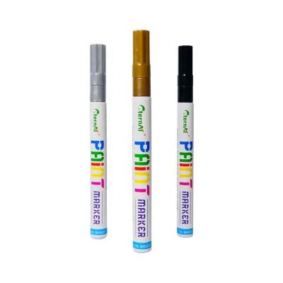 China Professional School Manufacturer Customized Colored Oil Based Paint Pen Art Paint Marker for sale