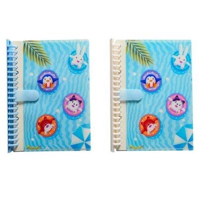 China Custom Cute Spiral Notebook Design A5 Loose Leaf School Notebook for sale