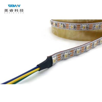 China Indoor and Outdoor High Efficiency IC Inside RGBW 4-in-1 5050 LED Strip Lights Waterproof 12V 24V DC 5050 Flexible RGBW Led Strip for sale