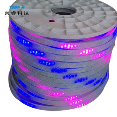 China Waterproof 6 Colors AC110V 220V SMD2835 LED Strips Neon Cable LED Strip Lights for Landscape and Decoration for sale