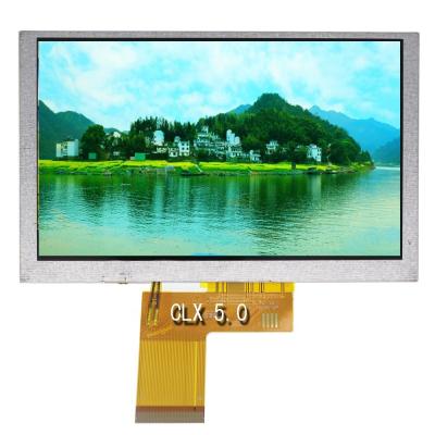 China 5 inch TFT 480x272 RGB TN 40pin lcd display screen module for sale