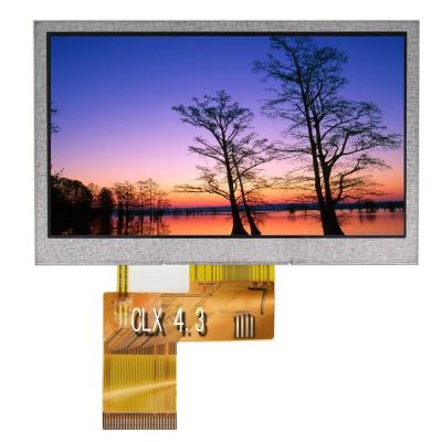 China 4.3 inch tft 40PIN IPS 800X480 LCD DISPLAY SCREEN MODULE for sale