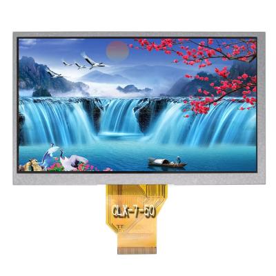 China 7 inch TFT RGB 50PIN 800X480 LCD DISPLAY SCREEN MODULE for sale