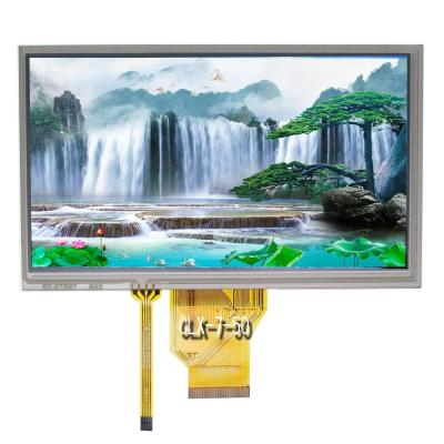 China WITH Resistance TOUCH PANEL 7 inch TFT RGB 50PIN 800X480 LCD DISPLAY SCREEN MODULE for sale