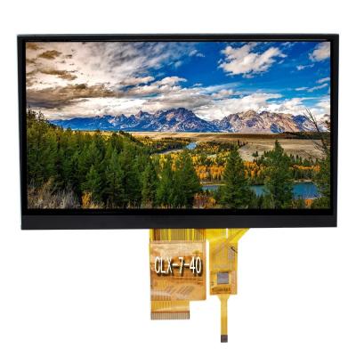 China with Capacitance touch panel 7 inch tft LVDS 1024x600 40pin lcd display screen module for sale