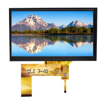 China WITH Capacitance TOUCH PANEL 7 inch TFT RGB 40PIN IPS 1024X600 LCD DISPLAY SCREEN MODULE for sale