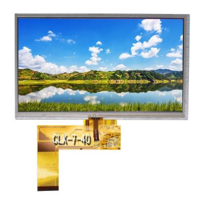 China WITH Resistance TOUCH PANEL 7 inch TFT RGB 40PIN IPS 1024X600 LCD DISPLAY SCREEN MODULE for sale