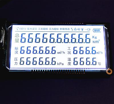 China FACTORY CUSTOM 7 SEGMENT LCD DISPLAY MODULE for sale