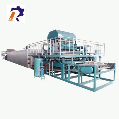 China Hotels Pulp And Paper Process Machine Pulp Egg Tray Molding Machine for sale