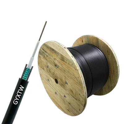 China 5G Outdoor High Speed ​​Armored High Speed ​​Cable 5G Outdoor Armored Ducts 4 Cable 4 6 8 12 Cores Single Mode GYXTW Center Loose Tube Outdoor Fiber Optic Cable for sale