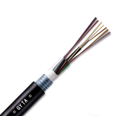 China 4 Core GYTA Single Mode G652D Armored Lightning Protection Fiber Optic Cable Outdoor Fiber Optic Cable Outdoor Communication Fiber Optic Cable for sale