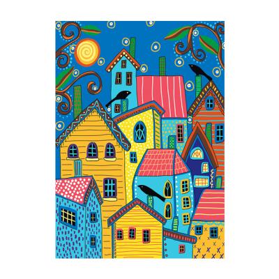 China 5D Diamond Painting Children's House WRITTEN Painting Kit for sale