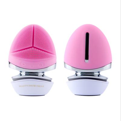 China Exfoliators Factory Wholesale Price Tools Face Equipment Green Pink Blue Silicone Main-in Beauty Machine for sale