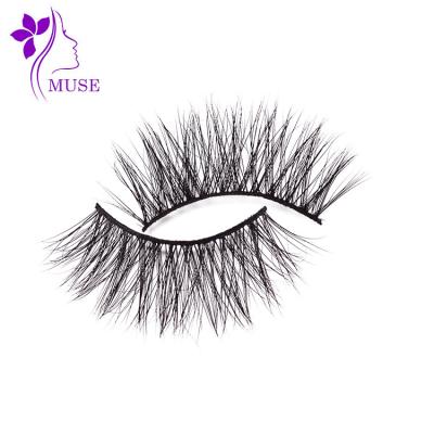 China Deeply Comfortable To Wear Natural Fluffy Customizable Lashes 5d 25mm Mink False Eyelashes for sale