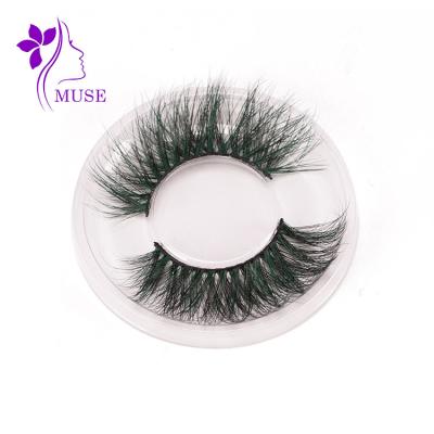 China super slim & New Design Soft Real Hand Made 3D Fur Strip Natural Colored Mink Eyelash Long Strips for sale