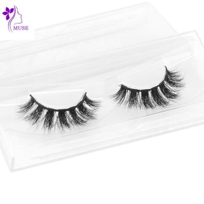 China super slim & Full Strip Soft Lashes Lashes Custom Lashes 3d Lashes 15mm Mink Lashes Custom Box Real Fluffy 15mm Mink for sale