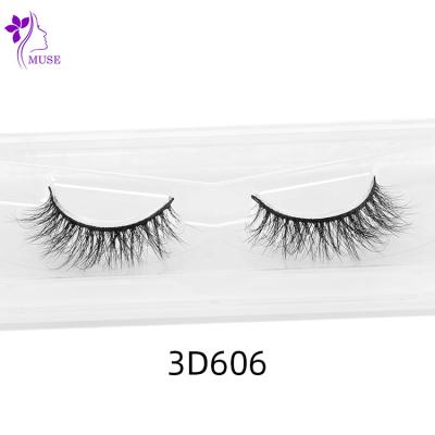 China Fashion 3D Lashes Naturally 15mm Mink Lashes Comfortable Fluffy Lashes Deep With Custom Packaging for sale