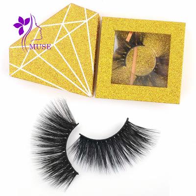 China Best Selling Eyelash Natural Soft False Eyelashes 5d Individual Natural Black Mink For Makeup for sale